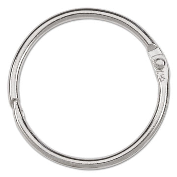 ACCO Metal Book Rings, 1 1-2" Diameter, 100 Rings-box freeshipping - TVN Wholesale